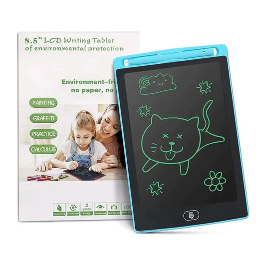 8.5" Blue LCD Kids Writing Tablet for Ages 1-12