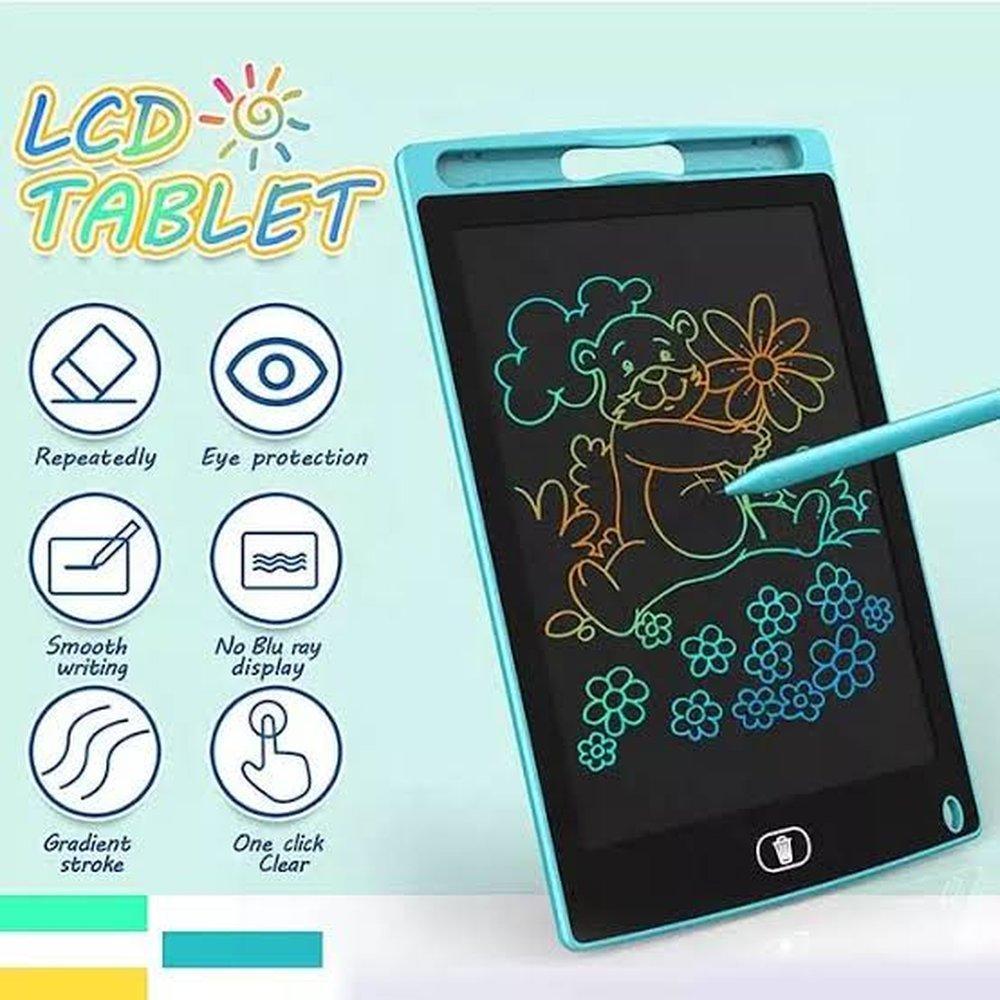 8.5" Blue LCD Kids Writing Tablet for Ages 1-12