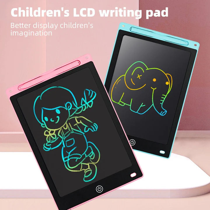 8.5" Blue LCD Kids Writing Tablet for Ages 1-12